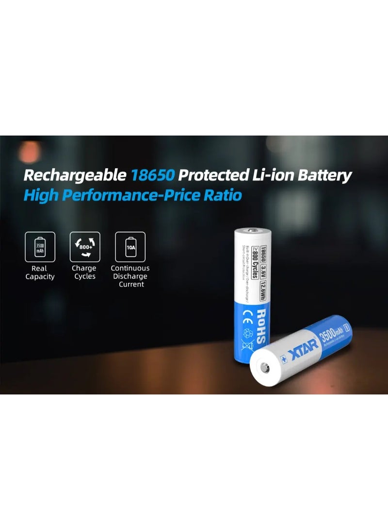 XTAR 18650 3500mAh 10A Battery - Image 1